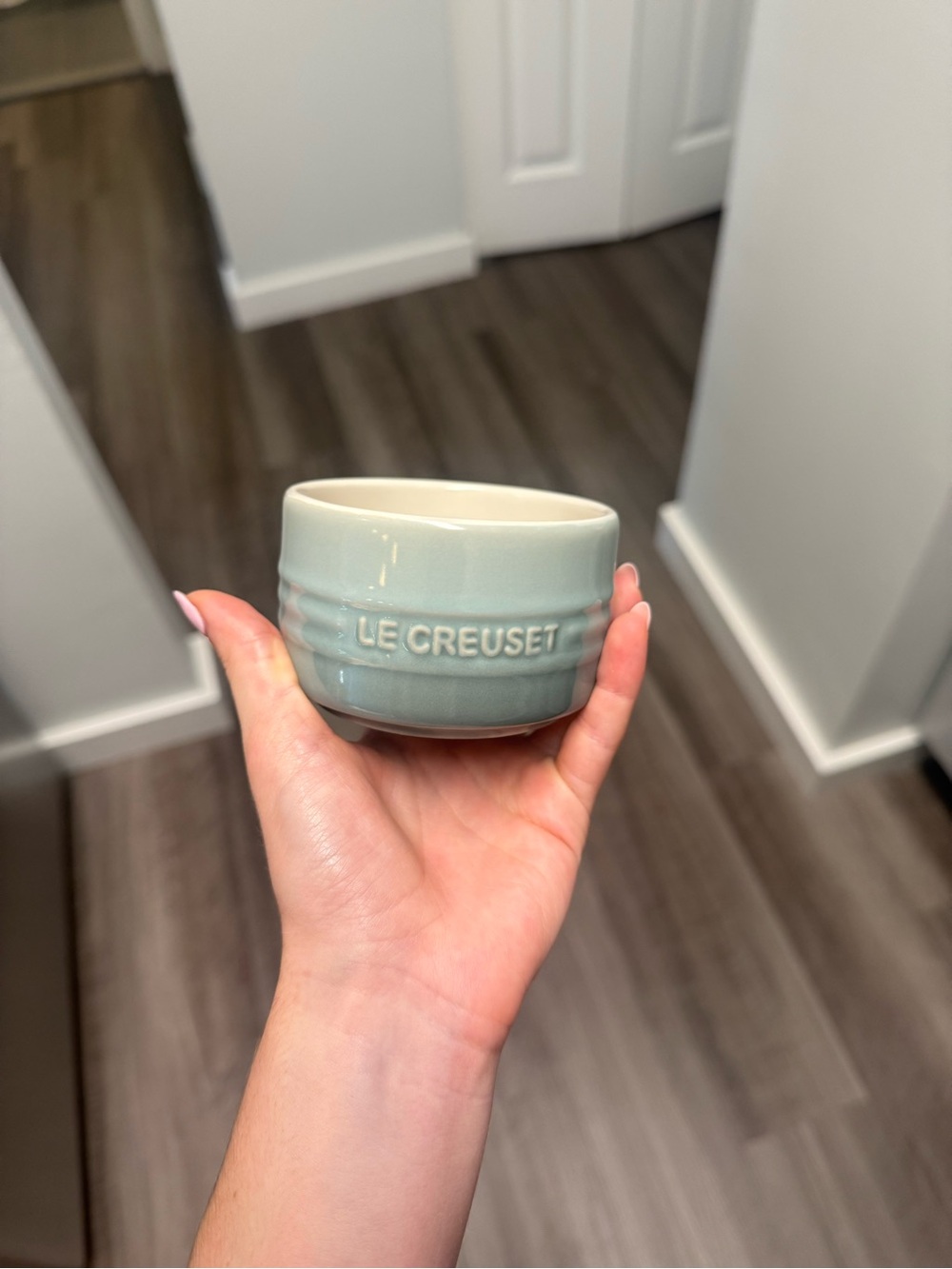 Le Creuset Sea Glass Ramekin in Soft Aqua